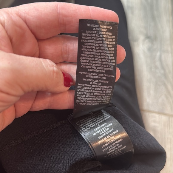 NWT TED BAKER London Embellished Sleeveless Knit Top Black Size 1 Stunning! - Picture 14 of 15